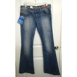 Mavi Kate Bellbottom Jeans 30/34 - Light Bohemian Star Denim 60's Flare NewWTags